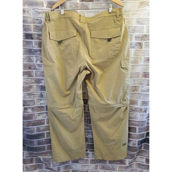 💥CLEARANCE💥 Arctix Pants Men's XL Tan Convertible Cargo hiking camping Outdoor - Picture 2 of 12